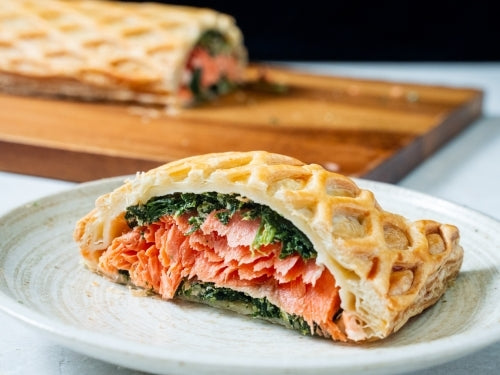 Frozen Wild Spring Salmon Wellington (850g)