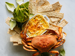 Wild Crab and Artichoke Dip