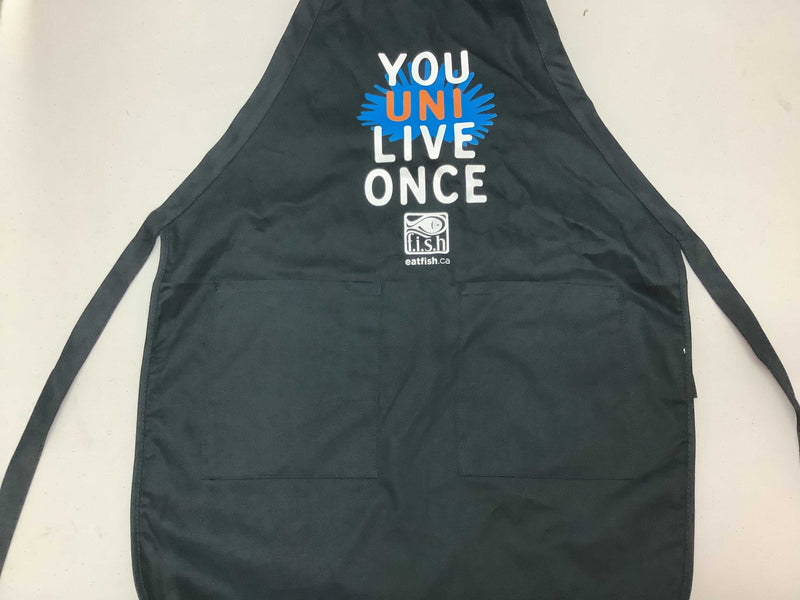 F.I.S.H. exclusive "You Uni Live Once" Apron